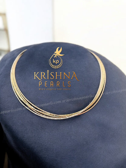 92.5 Sliver Unique Five Line Chain