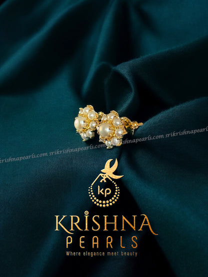 Beautiful Flora Pearl Studded Pendent Set