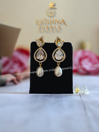 Designer Zircon & Pearl Studded Necklace set