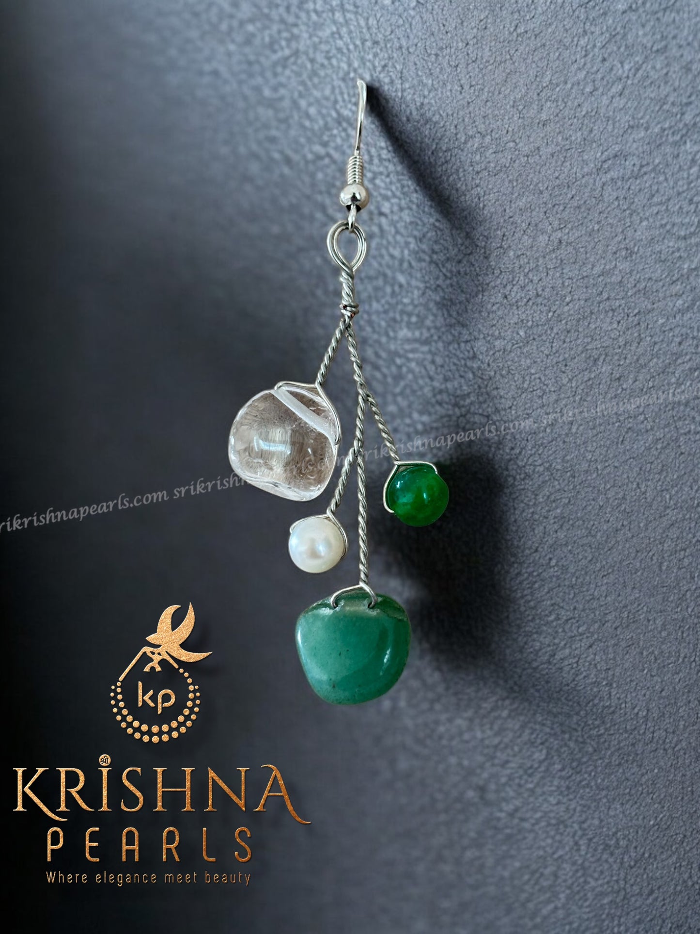 Designer Leaf And Flower Necklace Set