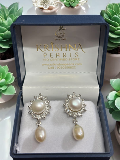 Lavish Pearl Studded Hangings