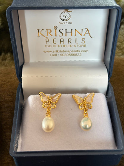 92.5 Silver Post Pin Butterfly Hangings