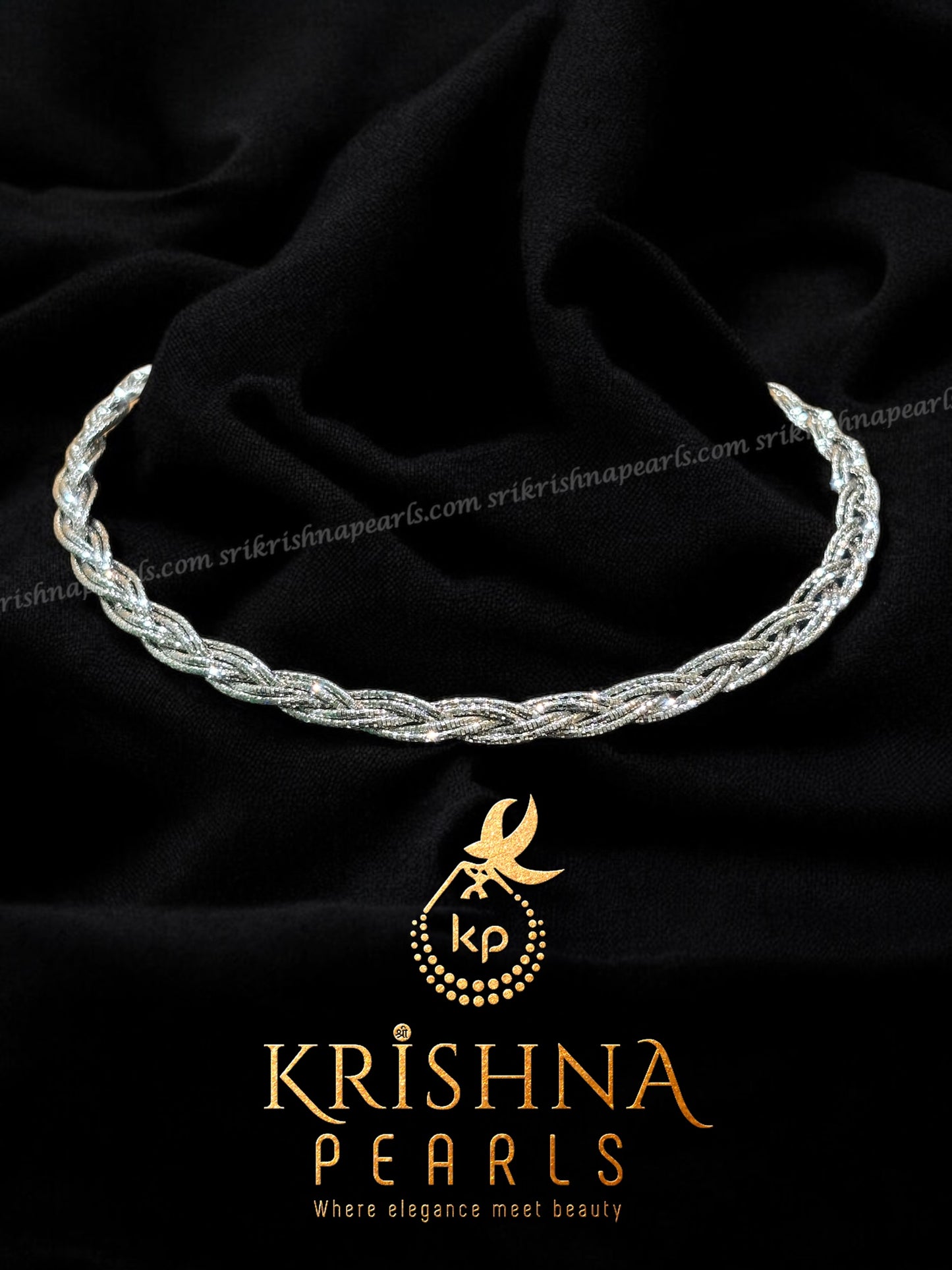 92.5 Silver Designer Twister Chain