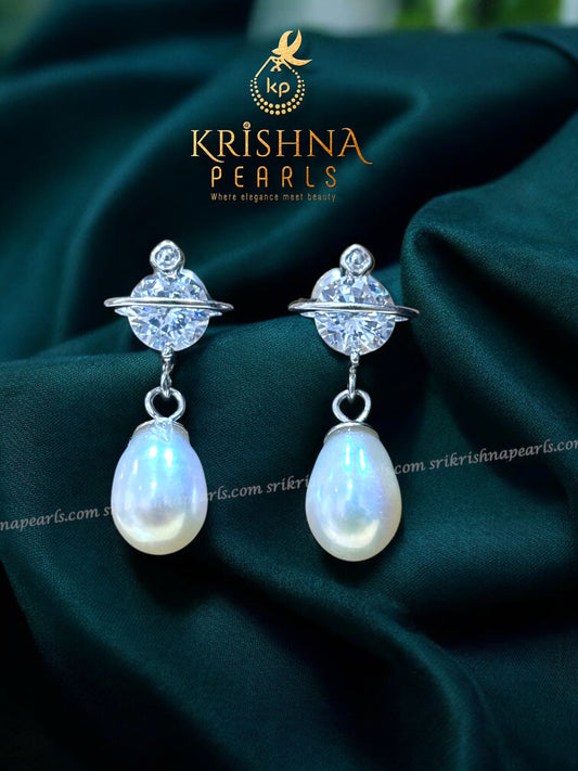 92.5 Silver Designer Pearl Hangings