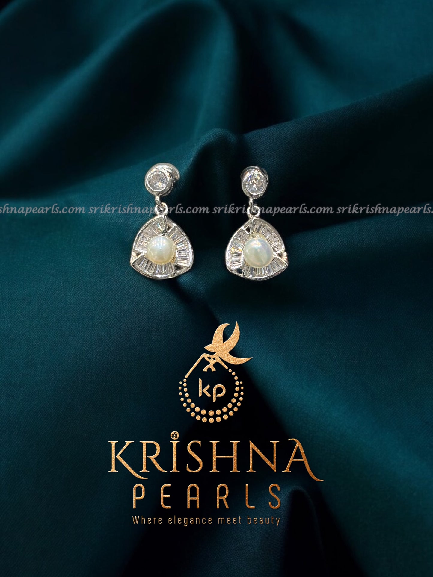 92.5 Silver Beautiful Pearl Hangings