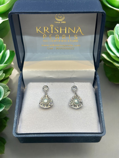 92.5 Silver Beautiful Pearl Hangings