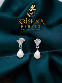 92.5 Silver Adorable Pearl Hangings