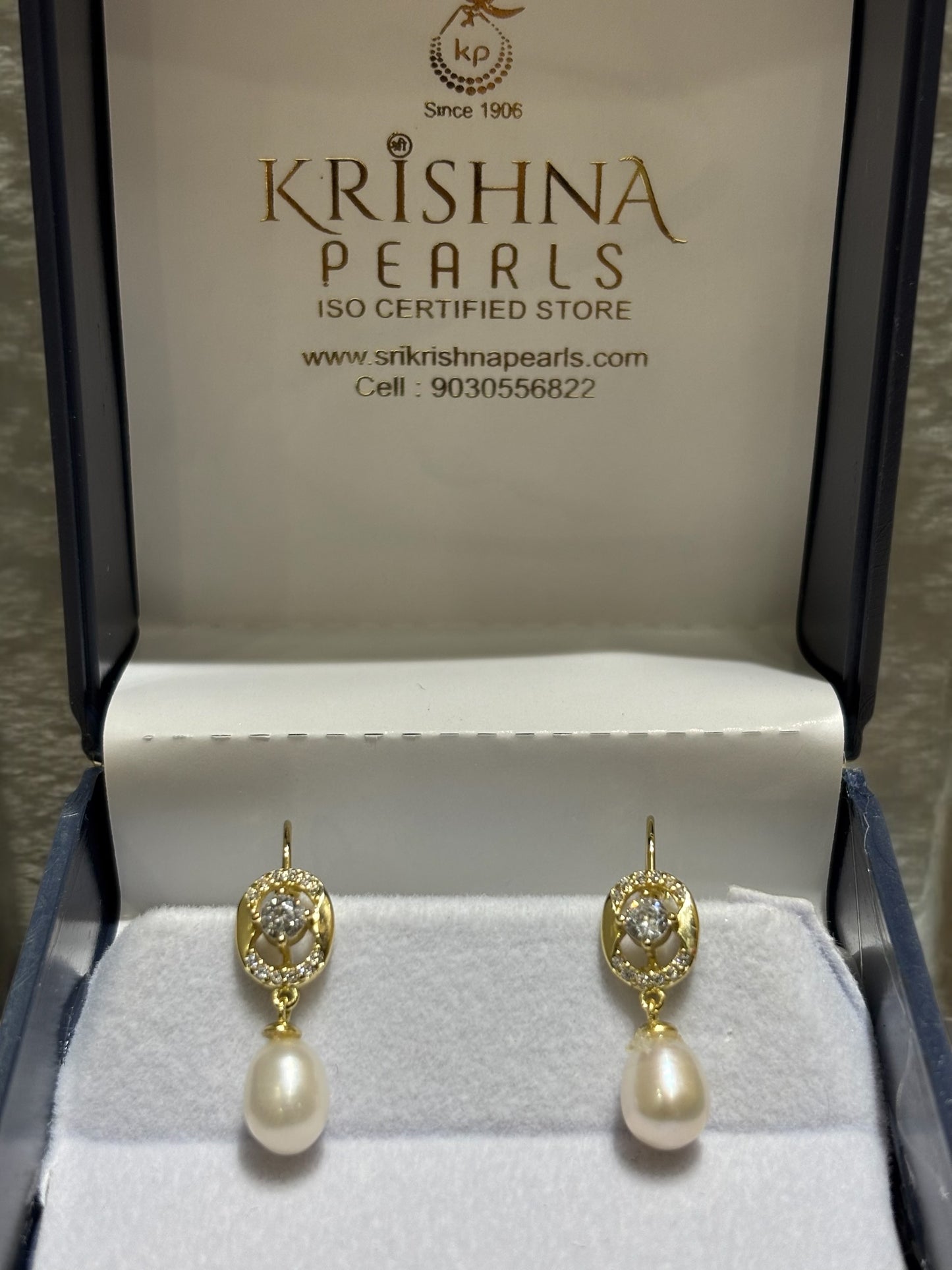 Timeless Silver Pearl Hangings