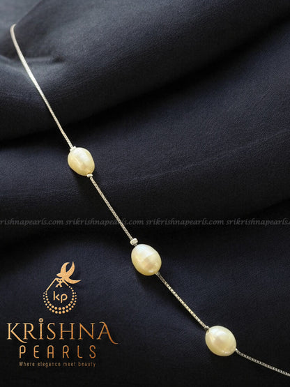 92.5 Silver Seven Pearls Chain