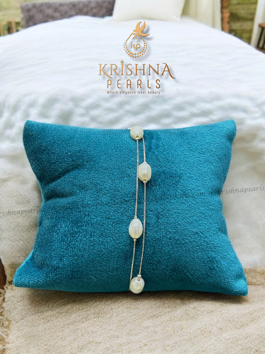 92.5 Silver Double Line Bracelet