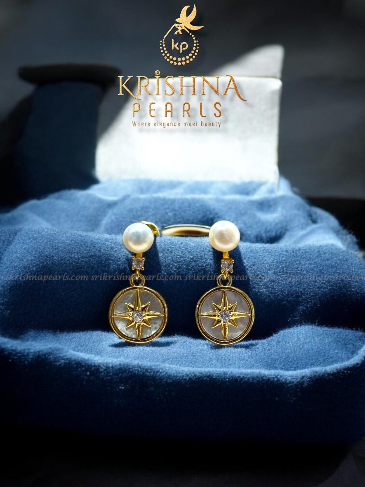 Beautiful Oyster Pendent With Pearls Necklace set