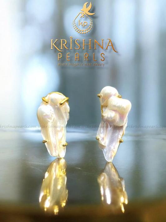 Designer Original Baroque Pearl Studds