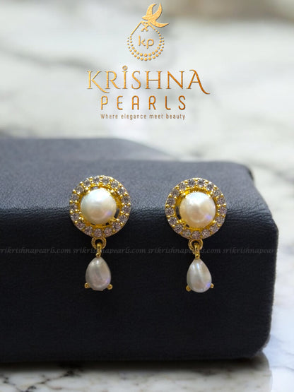 Adorable Big Pearl Studded Pendent Set