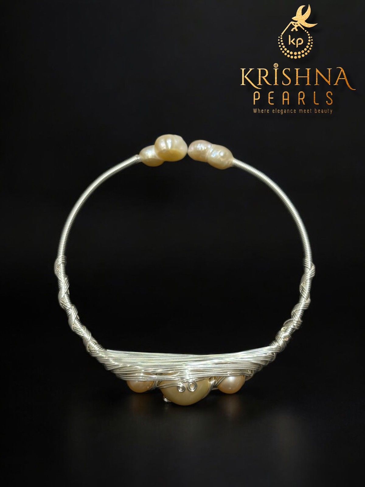 Adorable Big Pink Pearls Bracelet