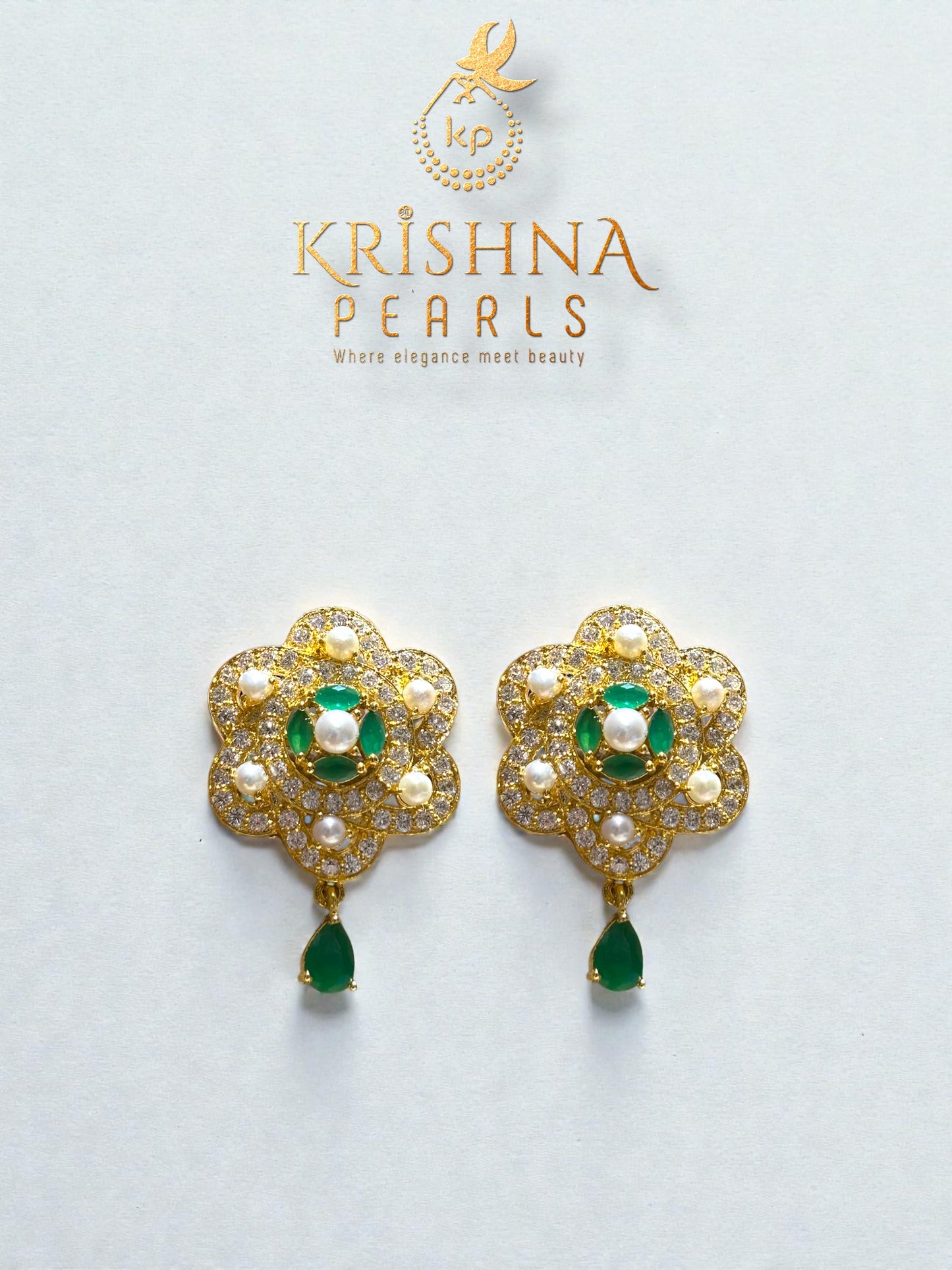 The Maharani’s Grace With Four Layer Pearls Long Necklace Set