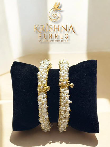 Traditional Seed Pearls Bangles