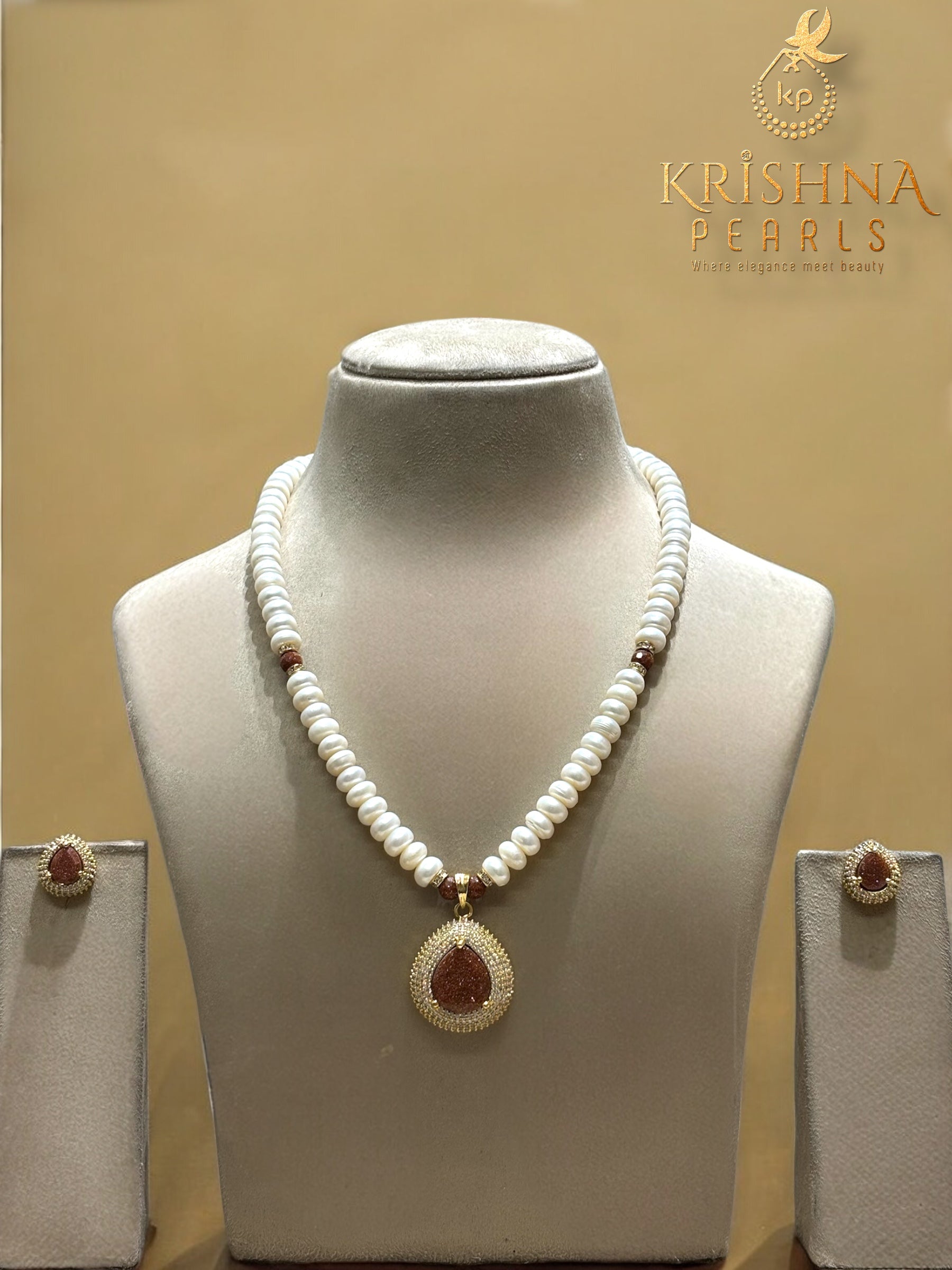 Single Line Pearl Sets Jewelry Store - Sri Krishna Pearls