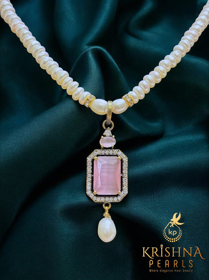 Rose Quartz & Freshwater Pearl Harmony Set
