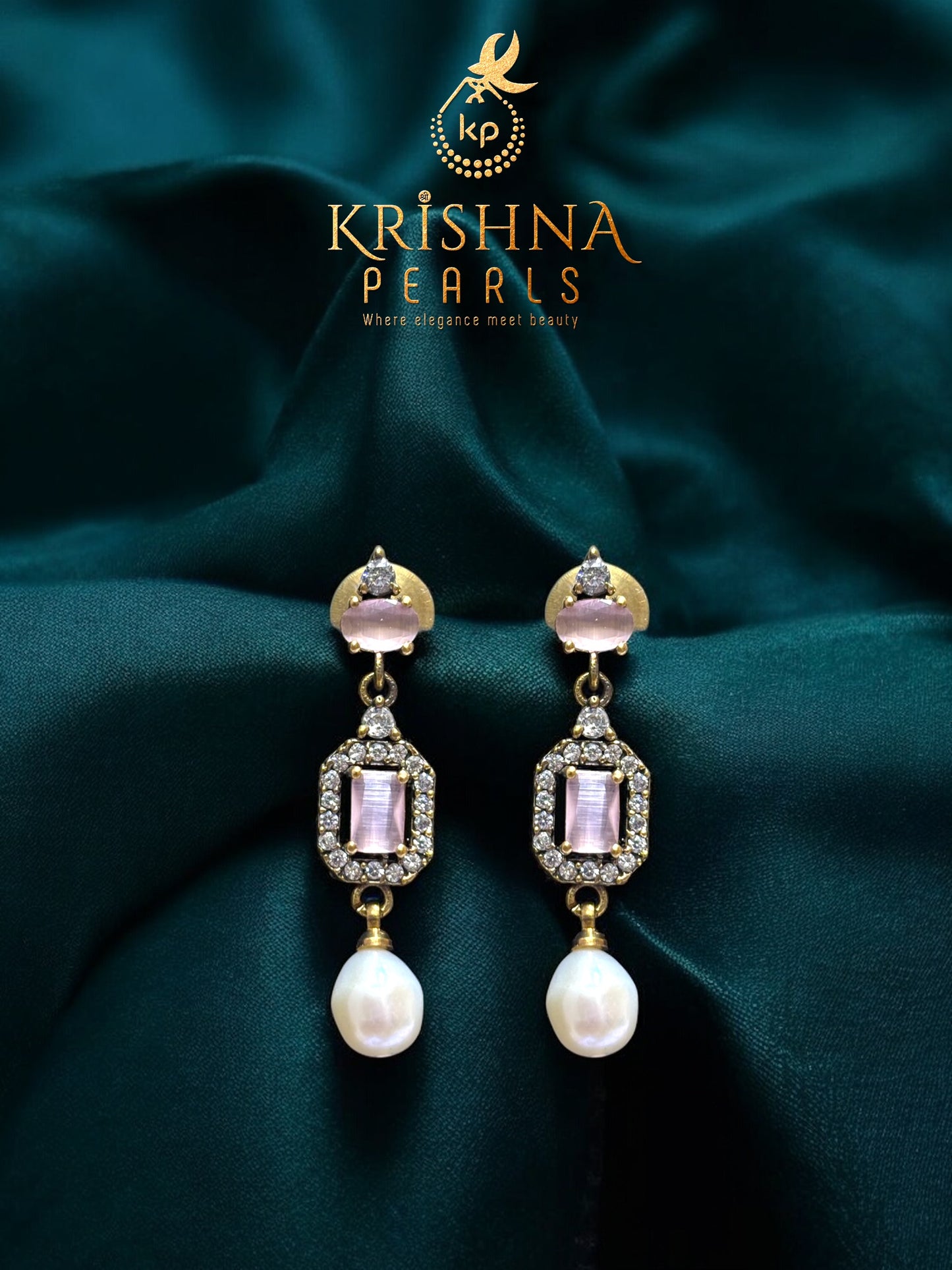 Rose Quartz & Freshwater Pearl Harmony Set