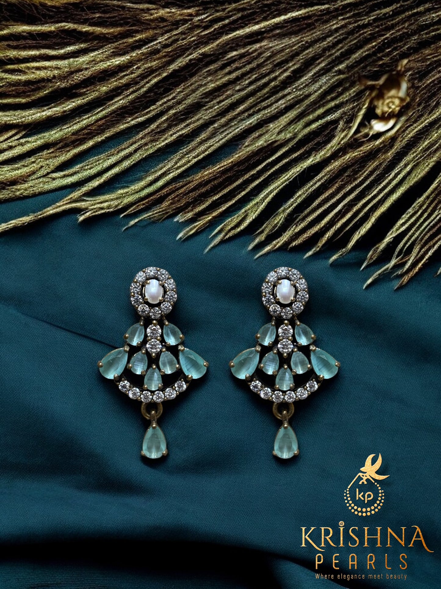 Double Layer Pearls Necklace Set