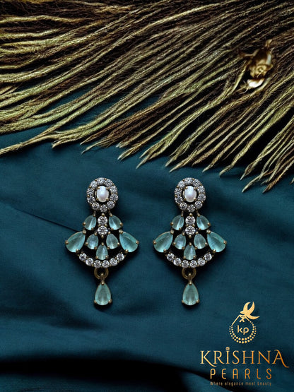 Double Layer Pearls Necklace Set