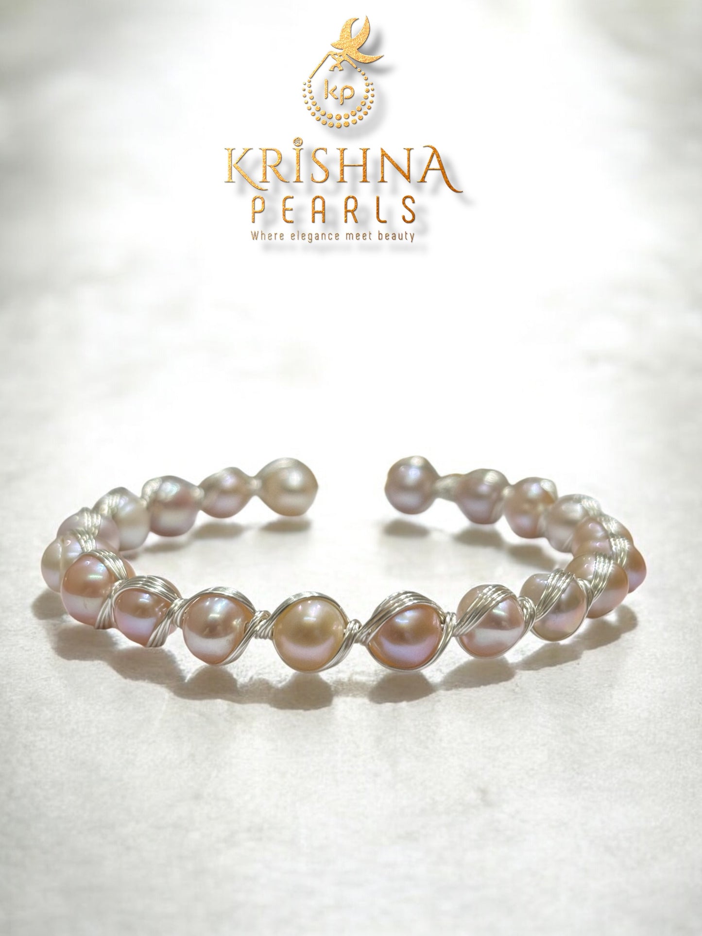Beautiful Pink Pearls Bracelet