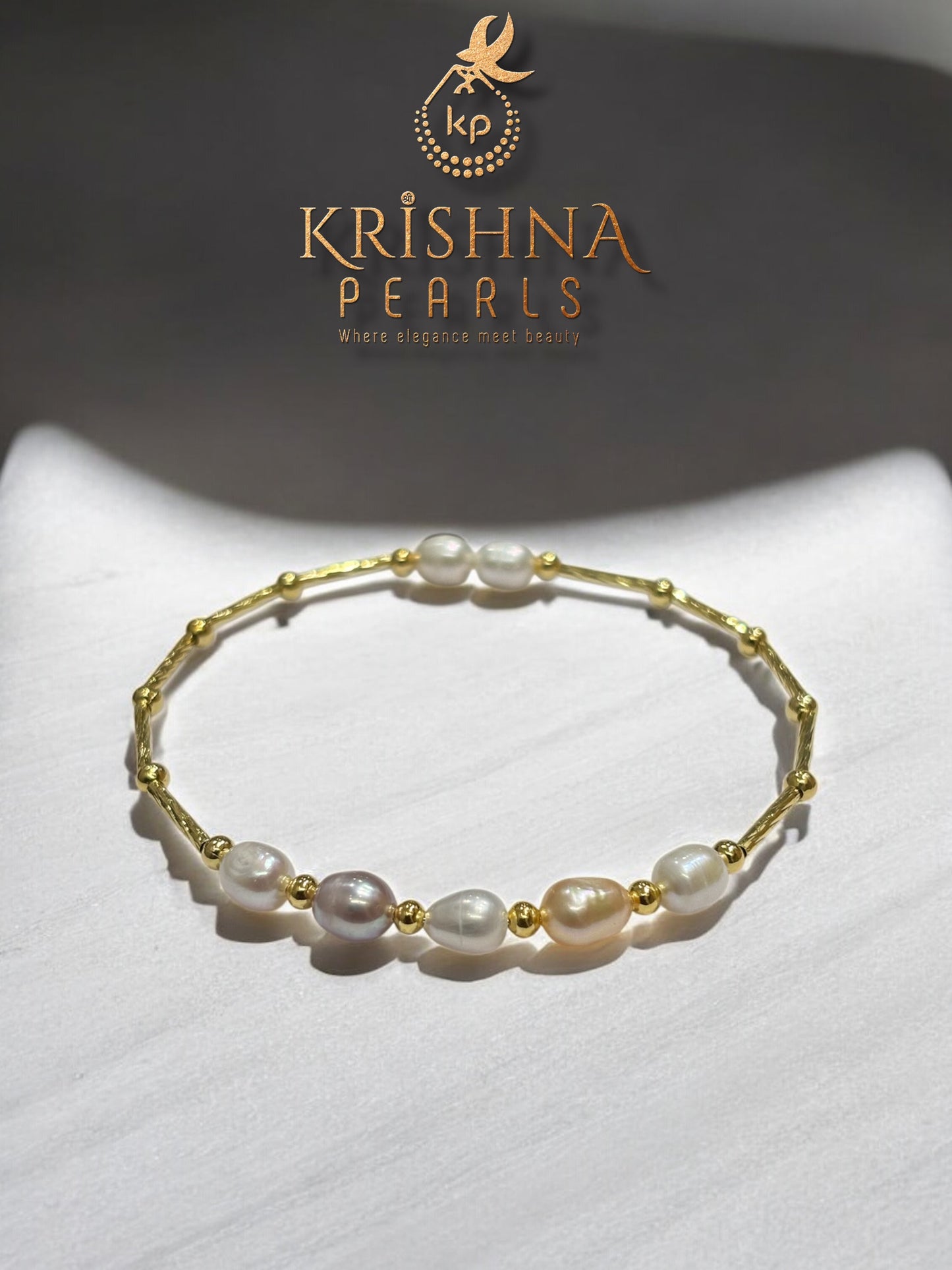 Adorable Multicolour Pearls Bracelet