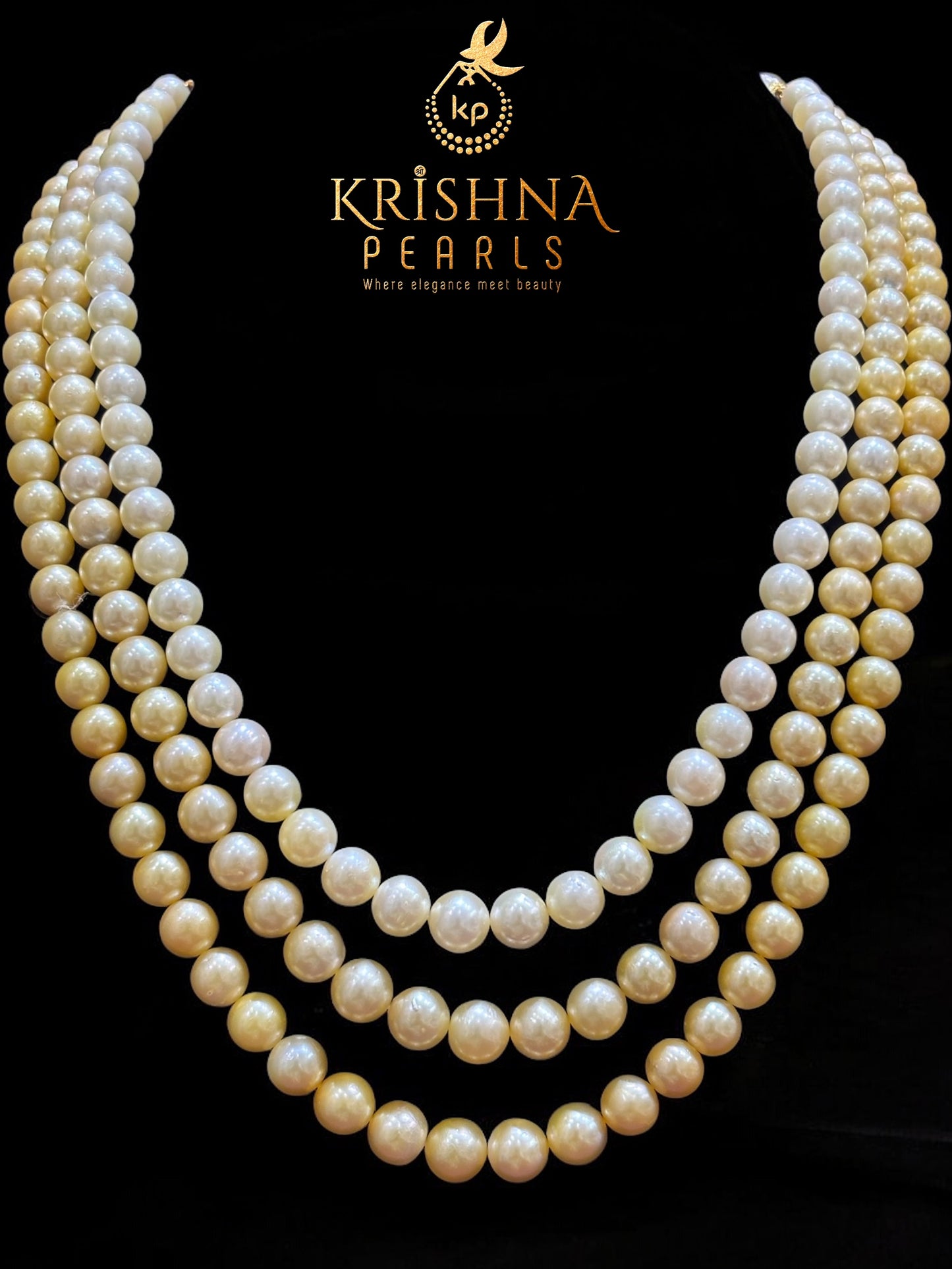 Shades of South Sea Pearls Necklace