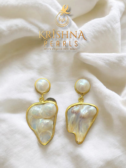 Baroque Pearl Chain Set