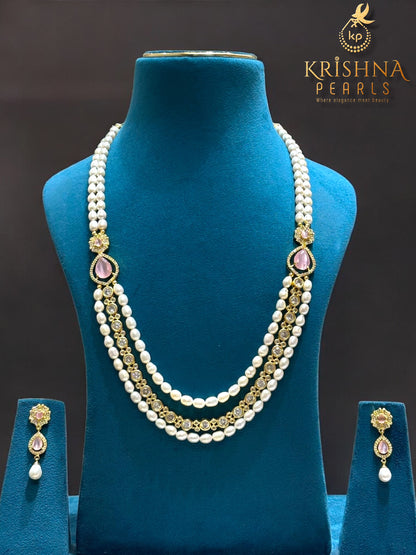 Radiant Two Line Broch Set