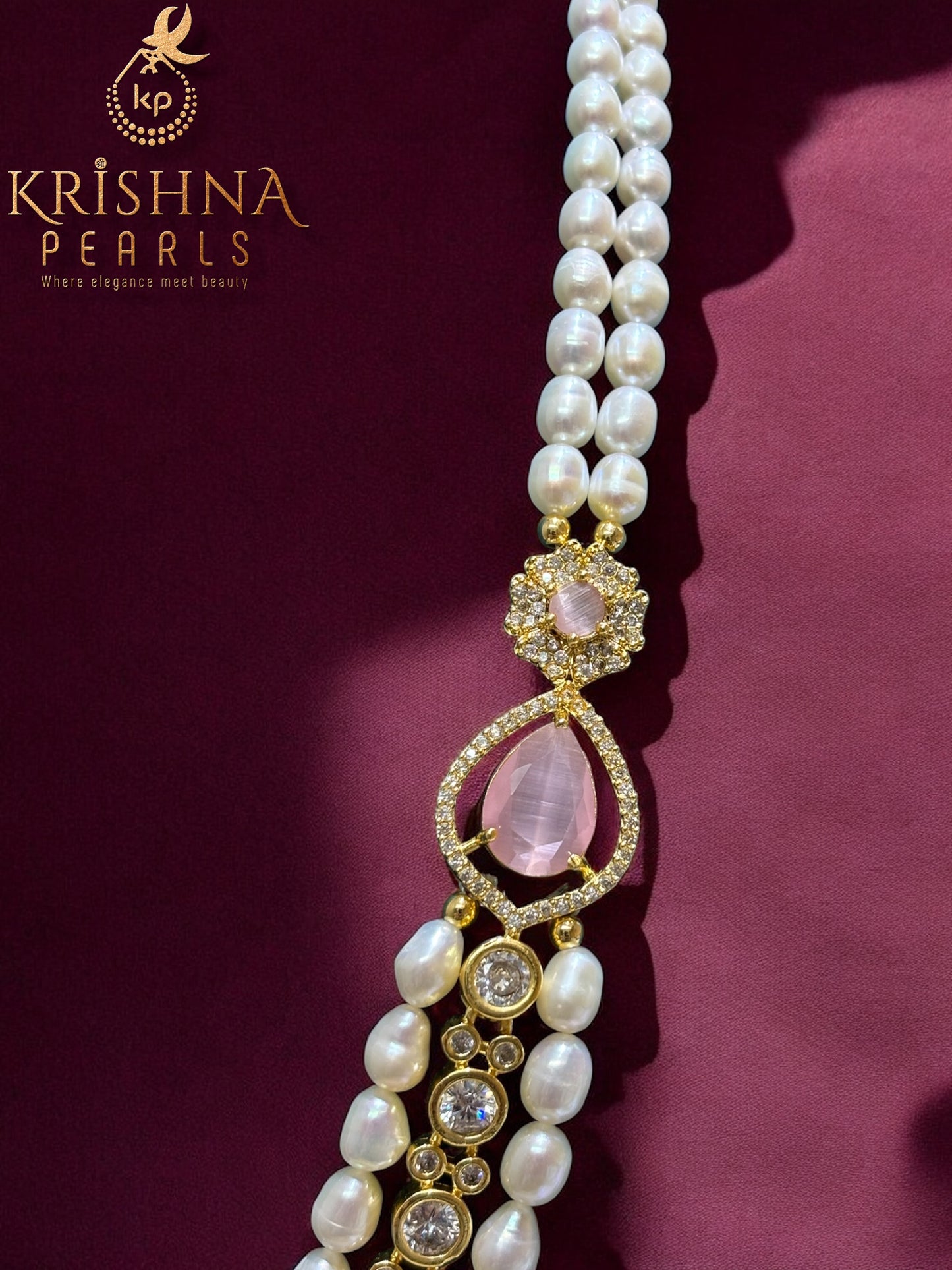 Radiant Two Line Broch Set