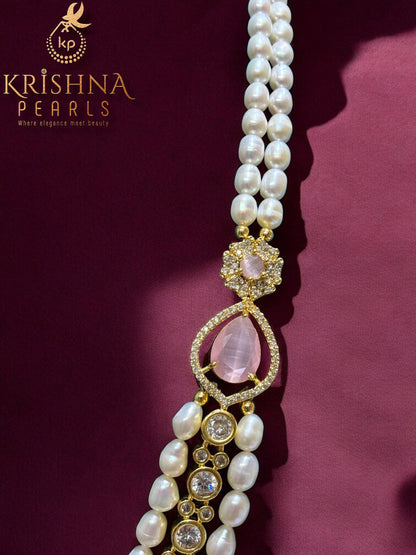 Radiant Two Line Broch Set