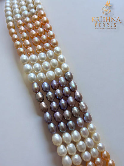 Exclusive Multicolour Five Layers Necklace Set