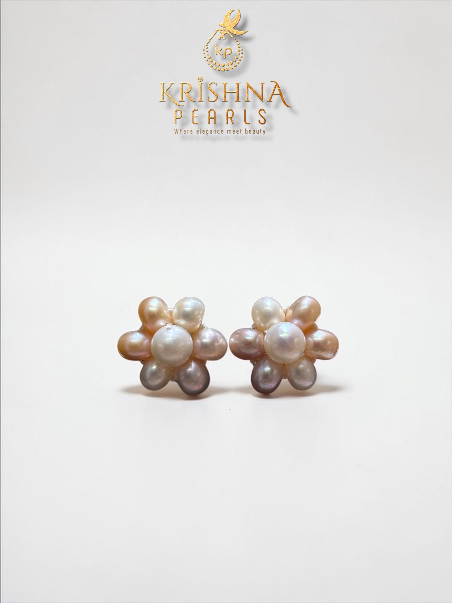 Luxurious Multicolour Five Layers Pearls Necklace Set