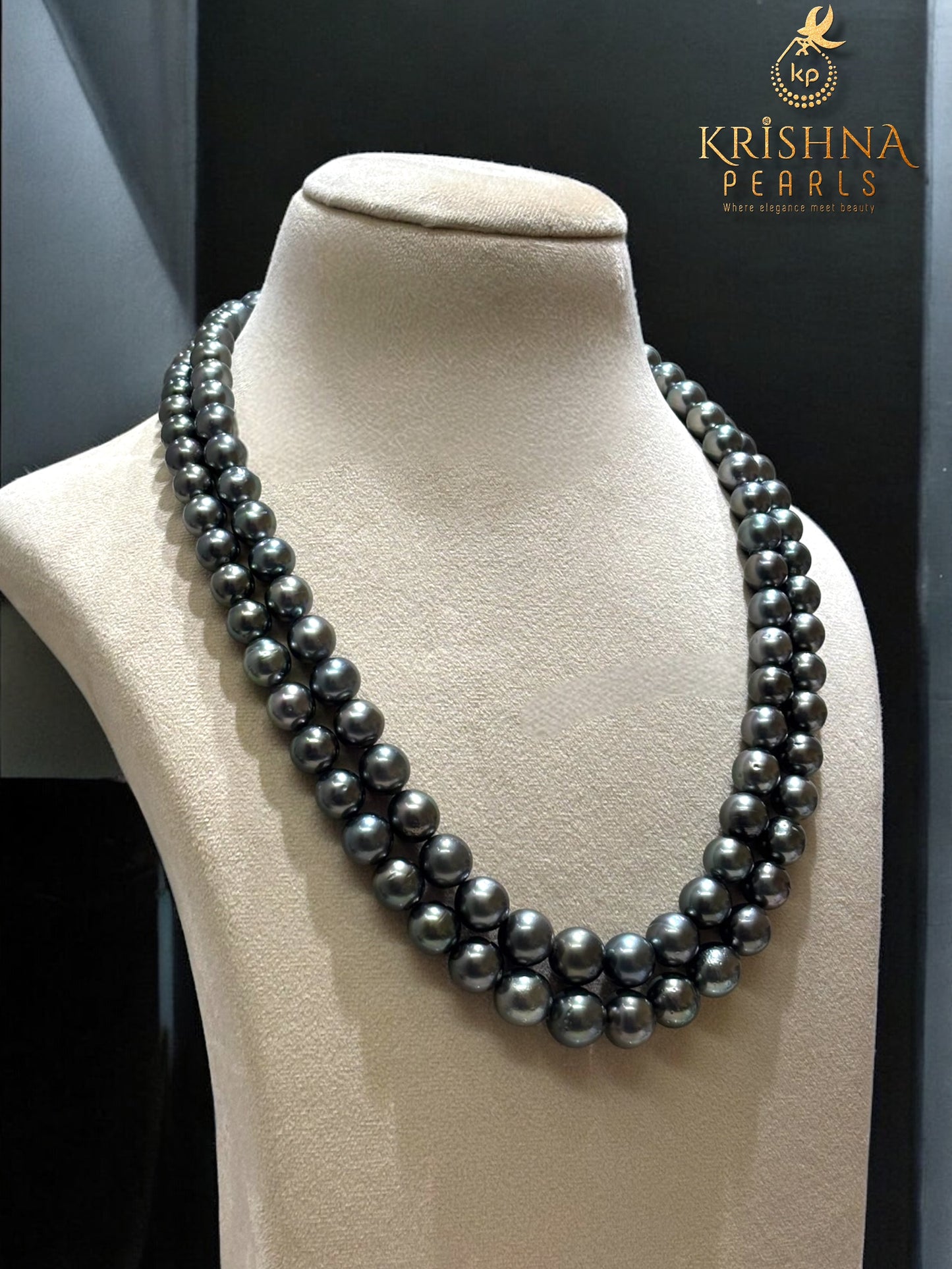 Tahitian Royalty Double Layer Pearls