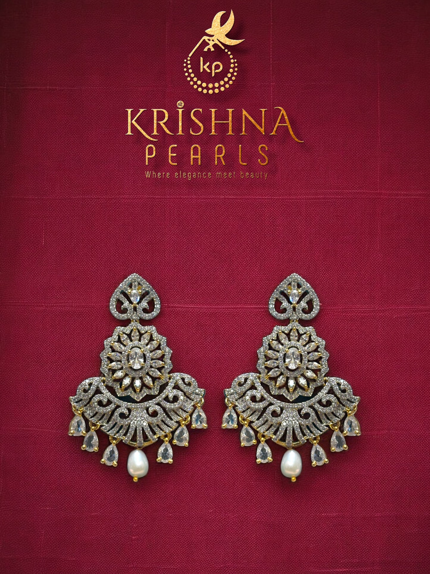 The Maharani’s Grace With Four Layer Pearls Long Necklace Set