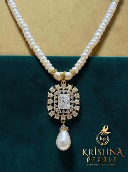 Designer Handcrafted Pearl Pendent Set