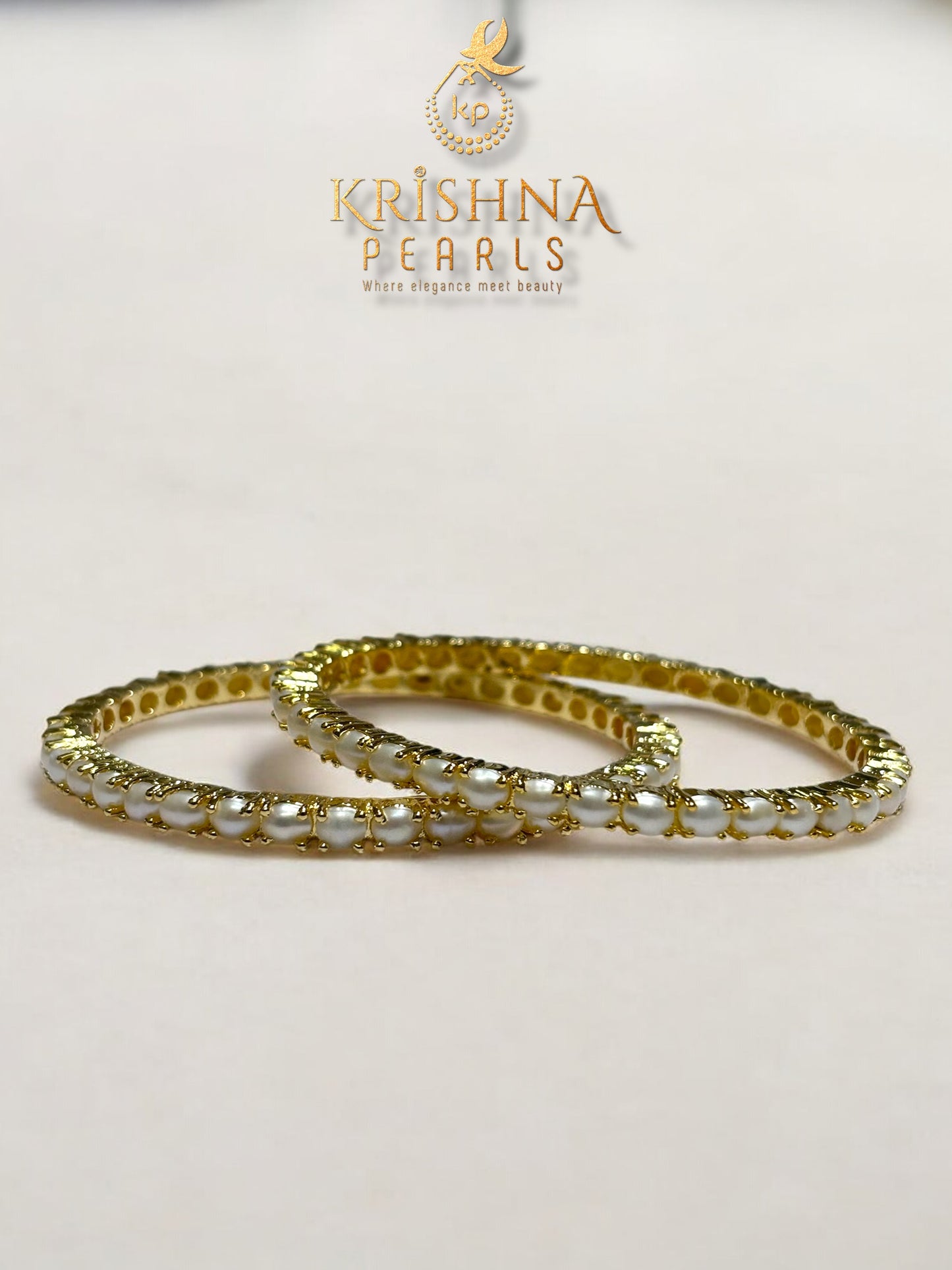 Classy Pearls Studded Bangles