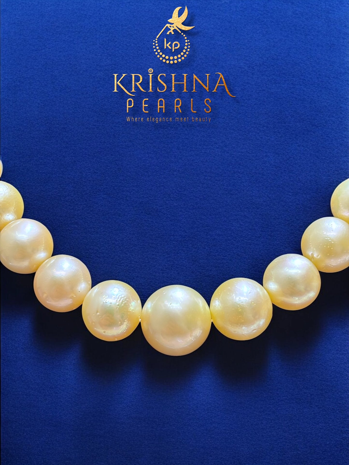 Golden Sovereign: South Sea Graduated Pearl Necklace