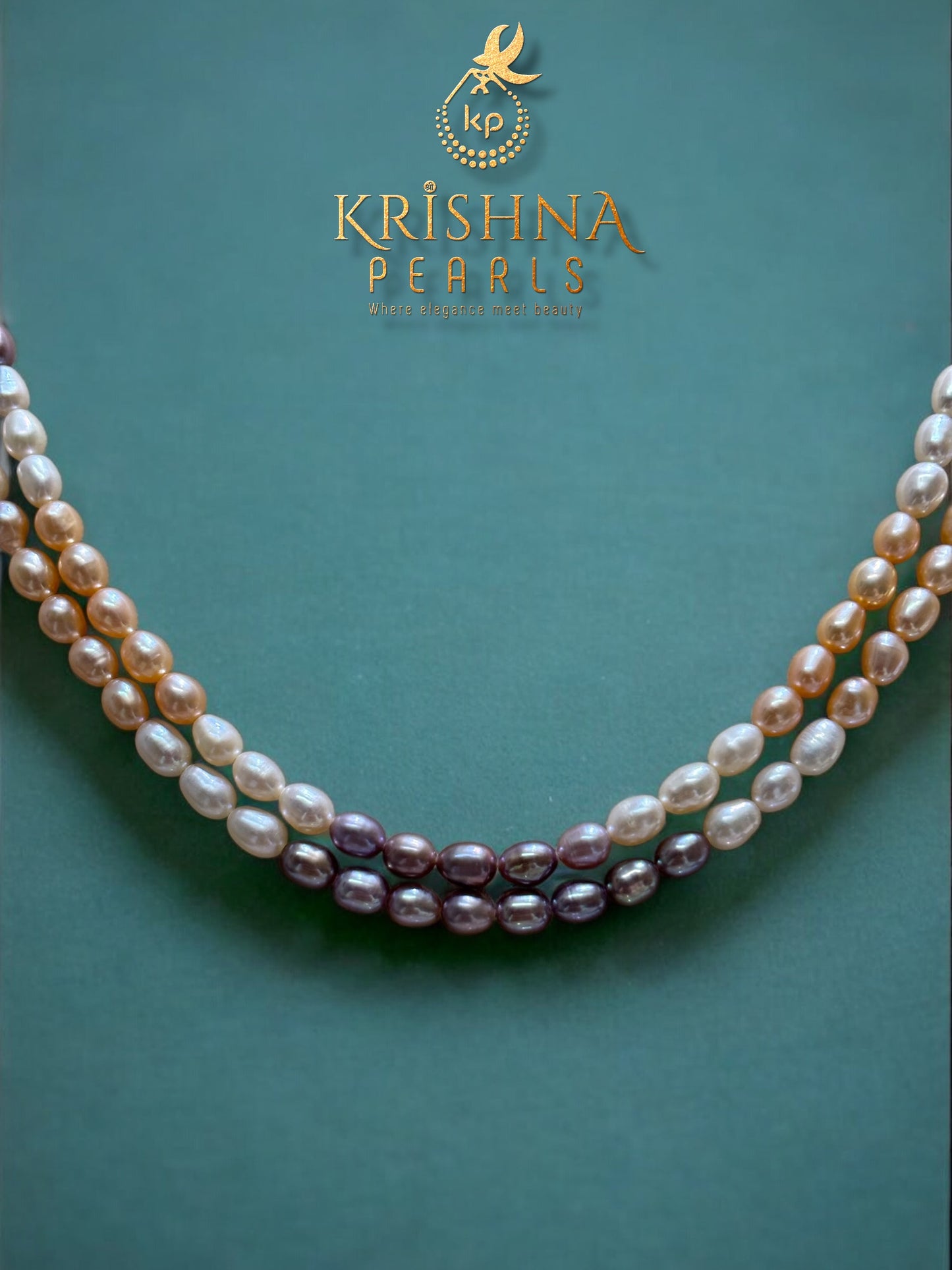 Exclusive Multicolour Two Layers Necklace Set