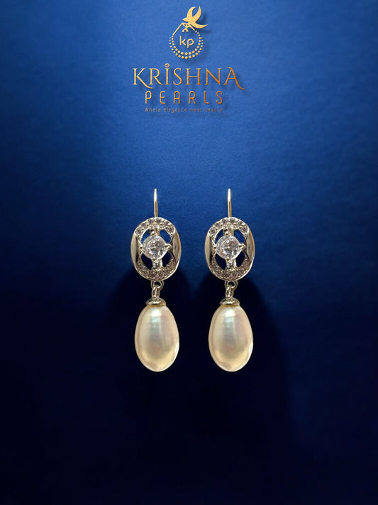 Timeless Silver Pearl Hangings