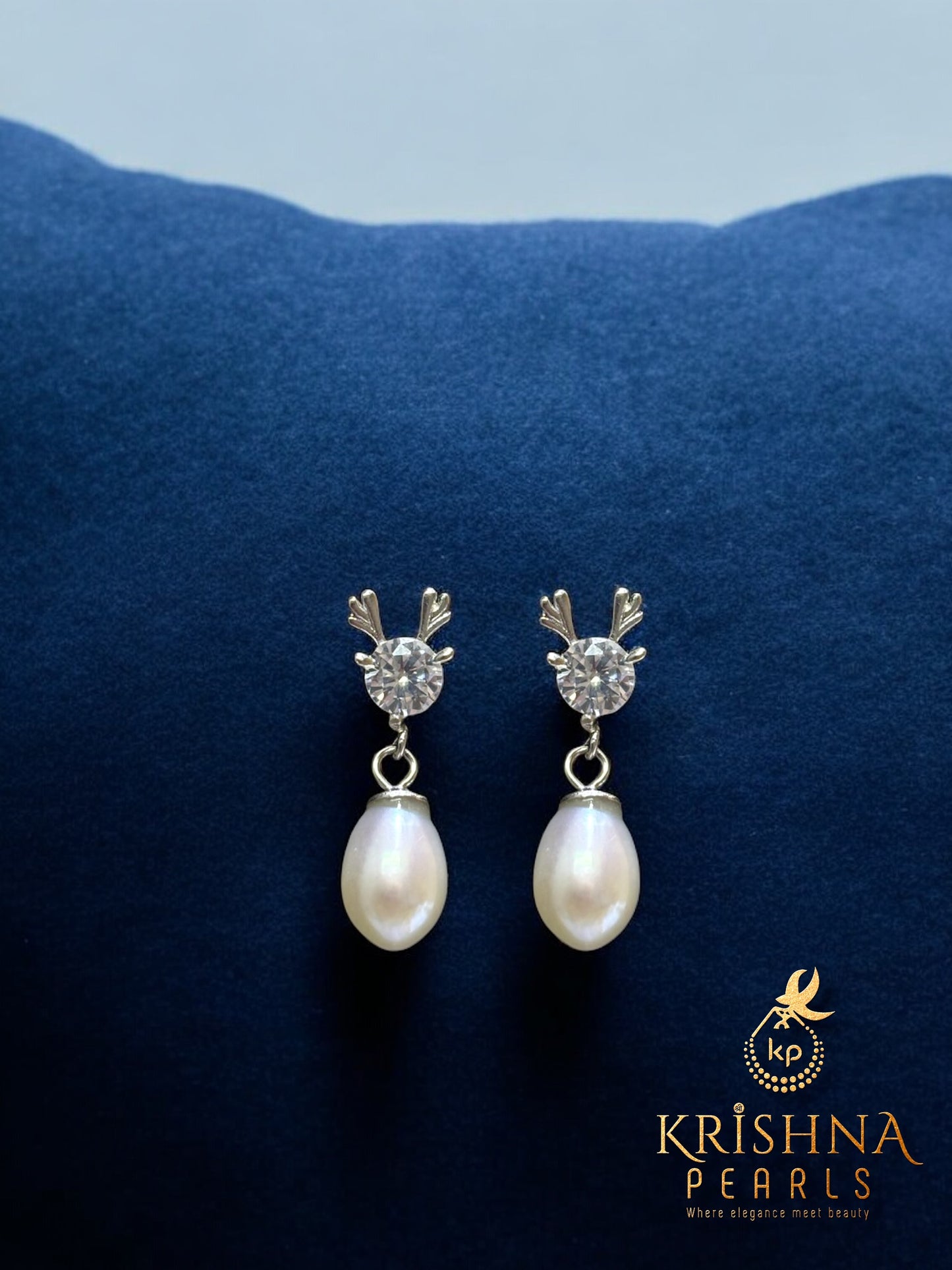 92.5 Silver Pearl Hangings
