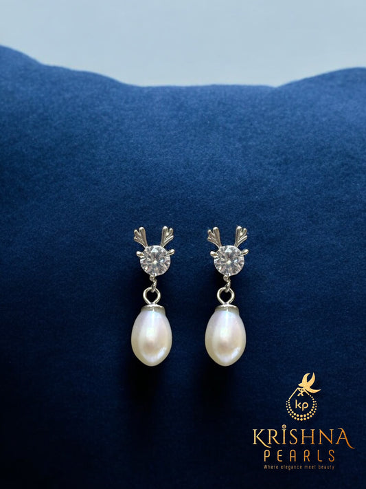 92.5 Silver Pearl Hangings