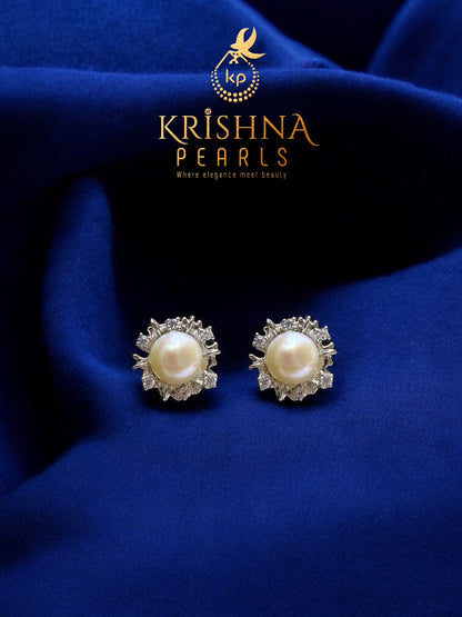 Beautiful Pearl Studded Earrings