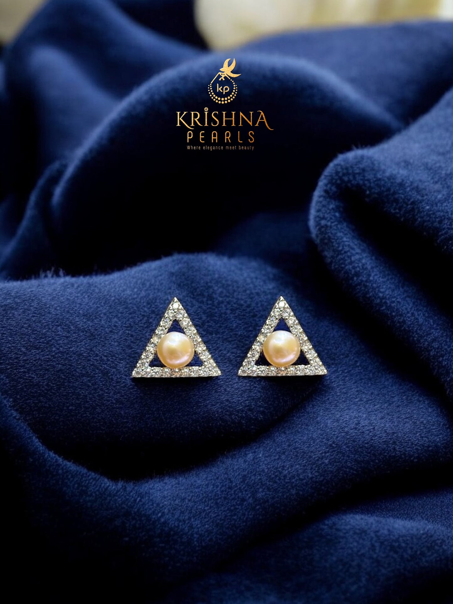Beautiful Pearl Studded Earrings