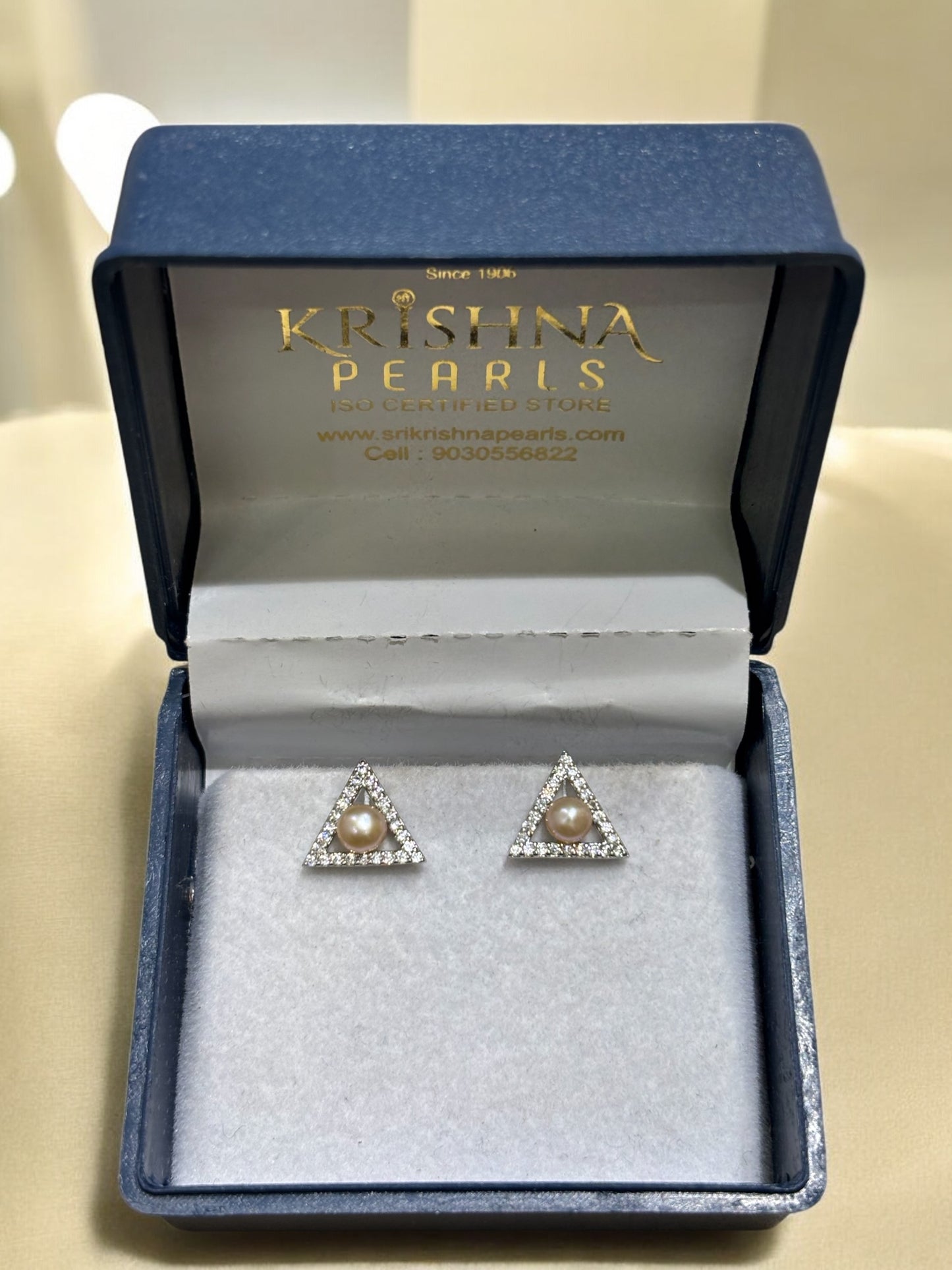 Beautiful Pearl Studded Earrings