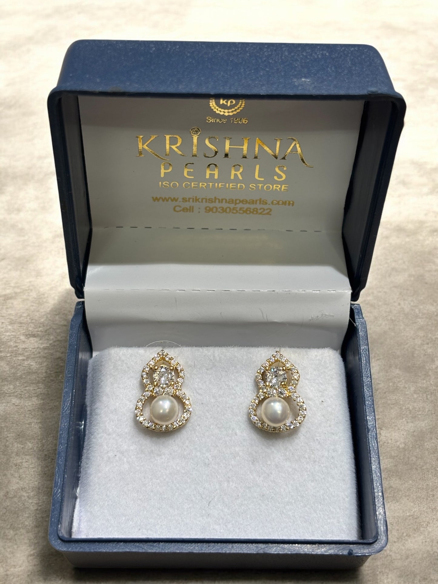 Stylish Pearl Studded Earrings