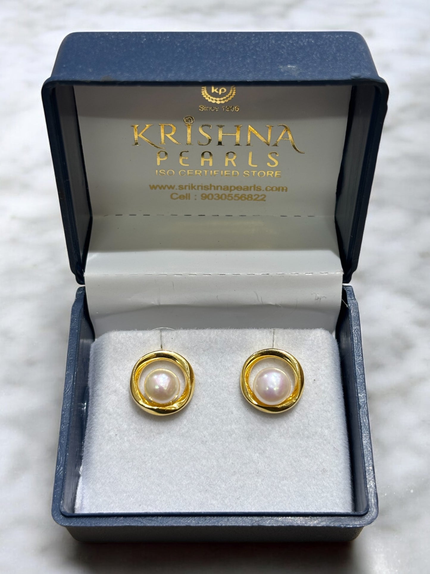 Beautiful Pearl Studded Earrings