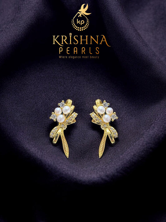 Celestial Bouquet Pearls Studded Earrings