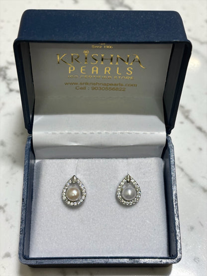 Pearl Studded Earrings